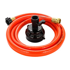 Camco 22999-D-1 RhinoFlex 10 Clean Out Hose w/Rinser Cap - 5/8" Internal Diameter
