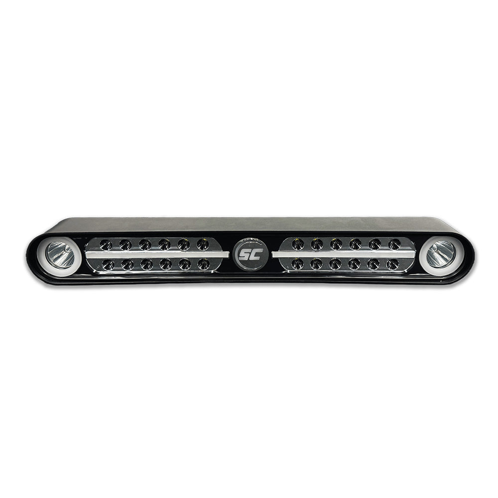 Shadow-Caster SCM-EAGLE-RAY-BK Eagle Ray LED Light Bar - Black Housing & Dual Optics