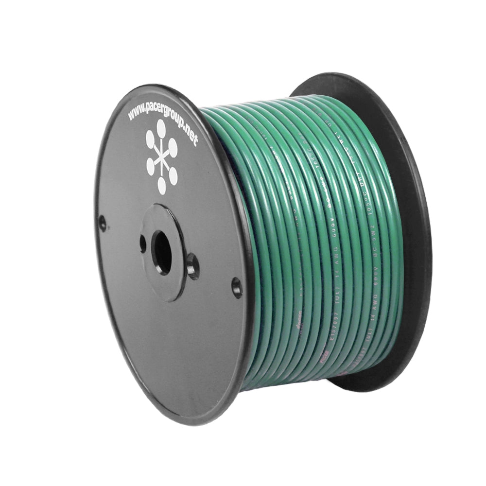 Pacer WUL10GN-20 Green 10 AWG Primary Wire - 20'