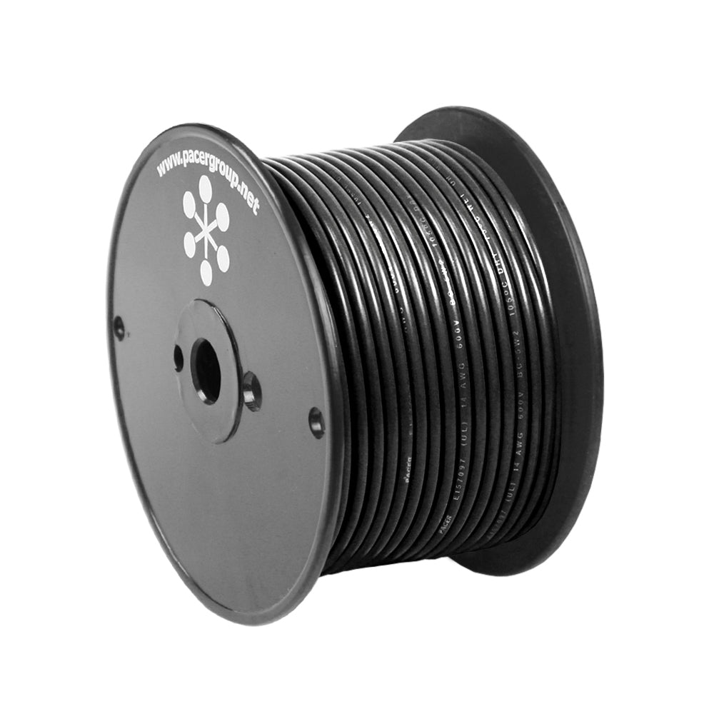 Pacer WUL10BK-20 Black 10 AWG Primary Wire - 20'