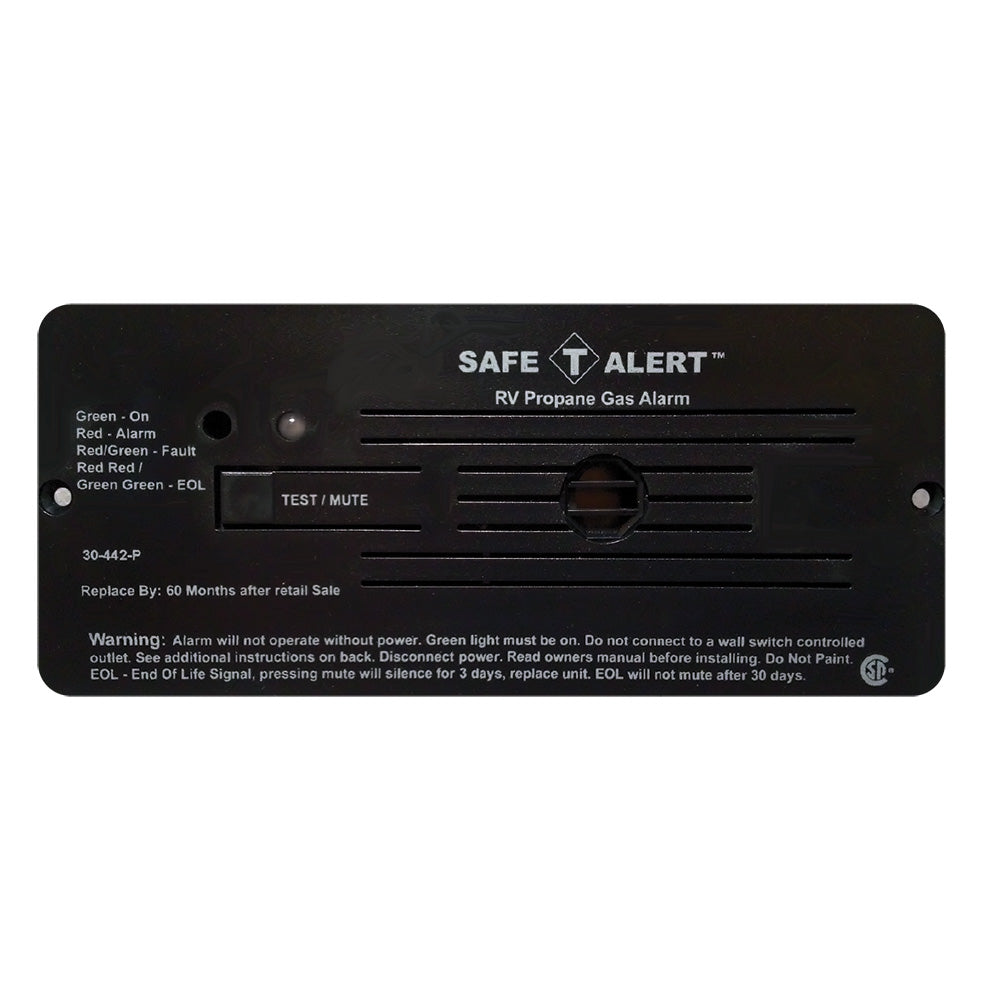 Safe-T-Alert 30-442-P-BL-D-1 30 Series 12V RV Propane Alarm - Black