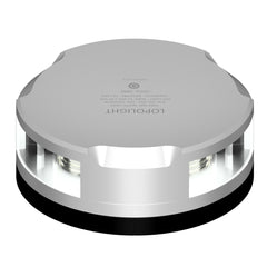 Lopolight 201-021-FB Masthead/360-Degree Light - 3NM - Silver Housing w/FB Base