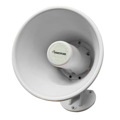 Shakespeare HS-5A 15W 4-Ohm 5" Loud Hailer Speaker w/Bracket & Talkback - White