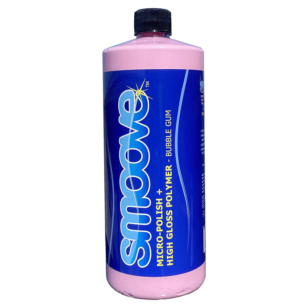 Smoove SMO009 Bubble Gum Micro Polish + High Gloss Polymer - Quart