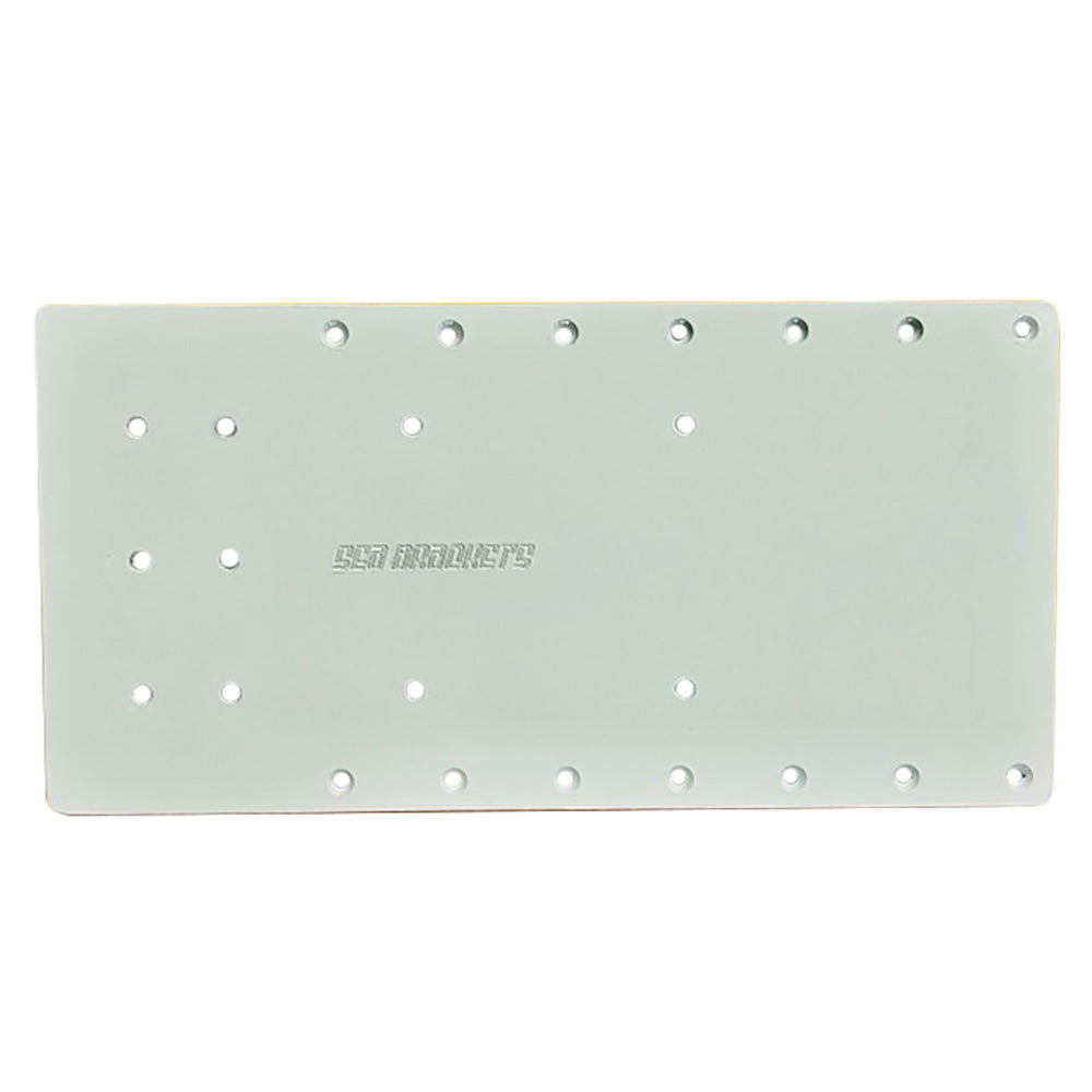 Sea Brackets SEA2310 20" Straight Trolling Motor Plate f/Minn Kotas Quest