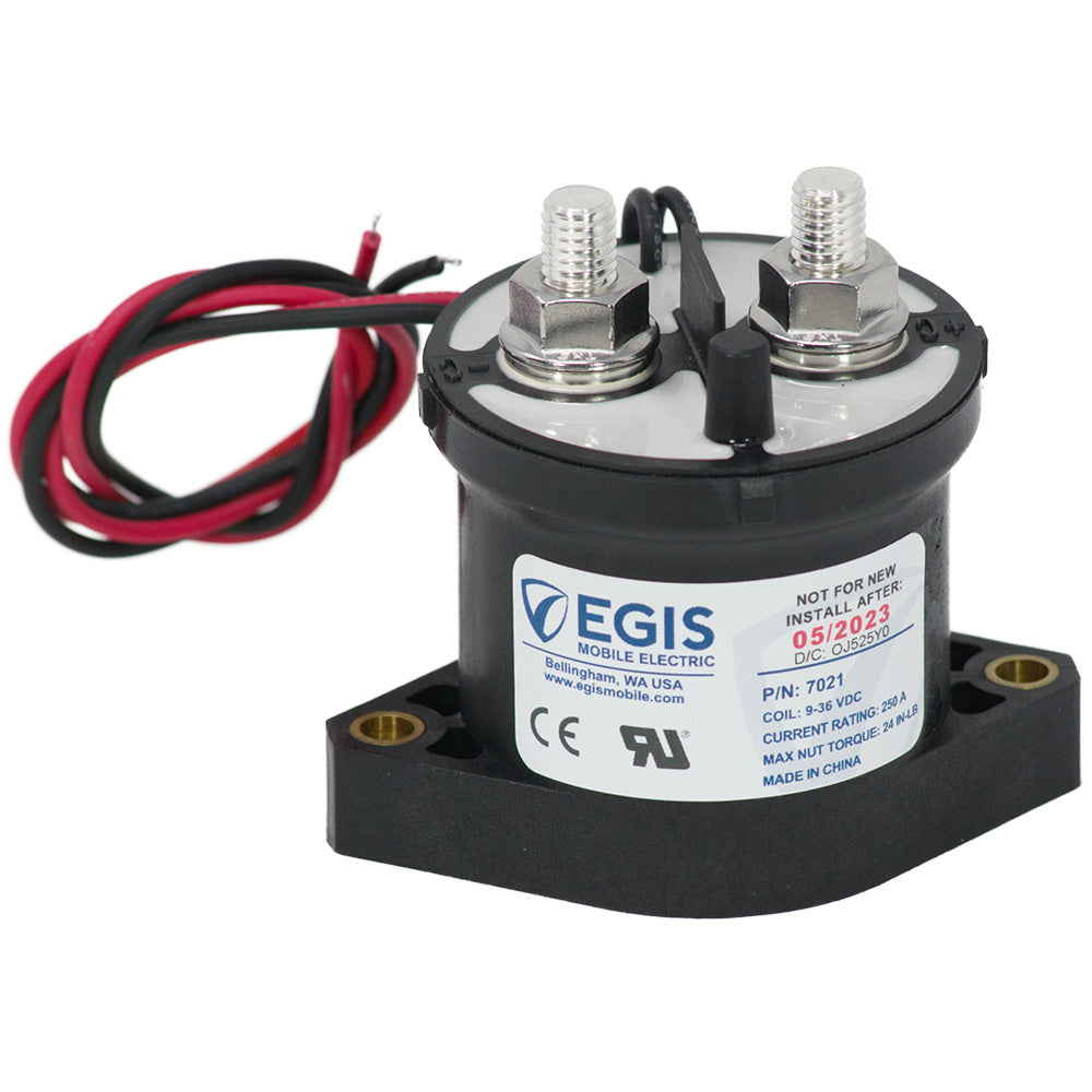 Egis 7021 Contactor 250A, 12/24V