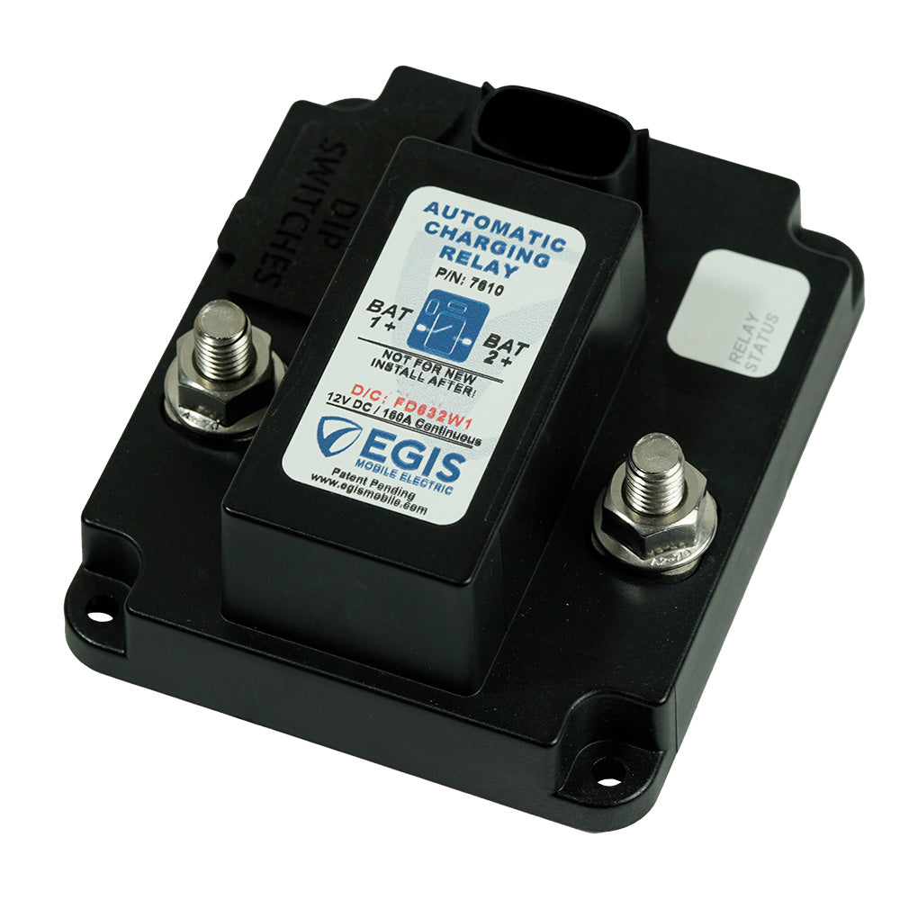 Egis 7610 Programmable Automatic Charging Relay (ACR) 160A, 12V
