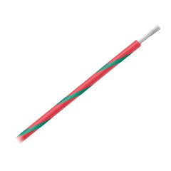 Pacer WUL14RD-5-500 14 AWG Gauge Striped Marine Wire 500' Spool - Red w/Green Stripe