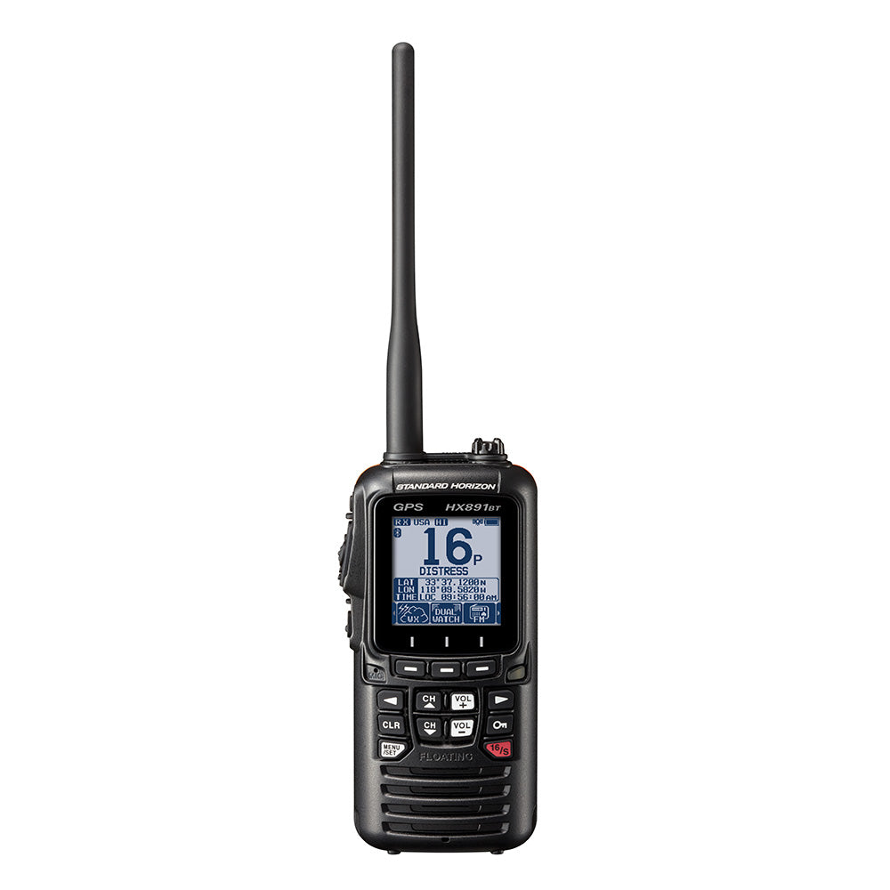 Standard Horizon HX891BTBKHX891BT Handheld VHF w/Bluetooth - Black