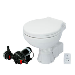 Johnson Pump 80-47231-02 AquaT Toilet Silent Electric Compact - 24V
