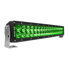 Black Oak 20CG-D3OS Curved Double Row Combo Green Hog Hunting 20" Pro Series 3.0 LED Light Bar