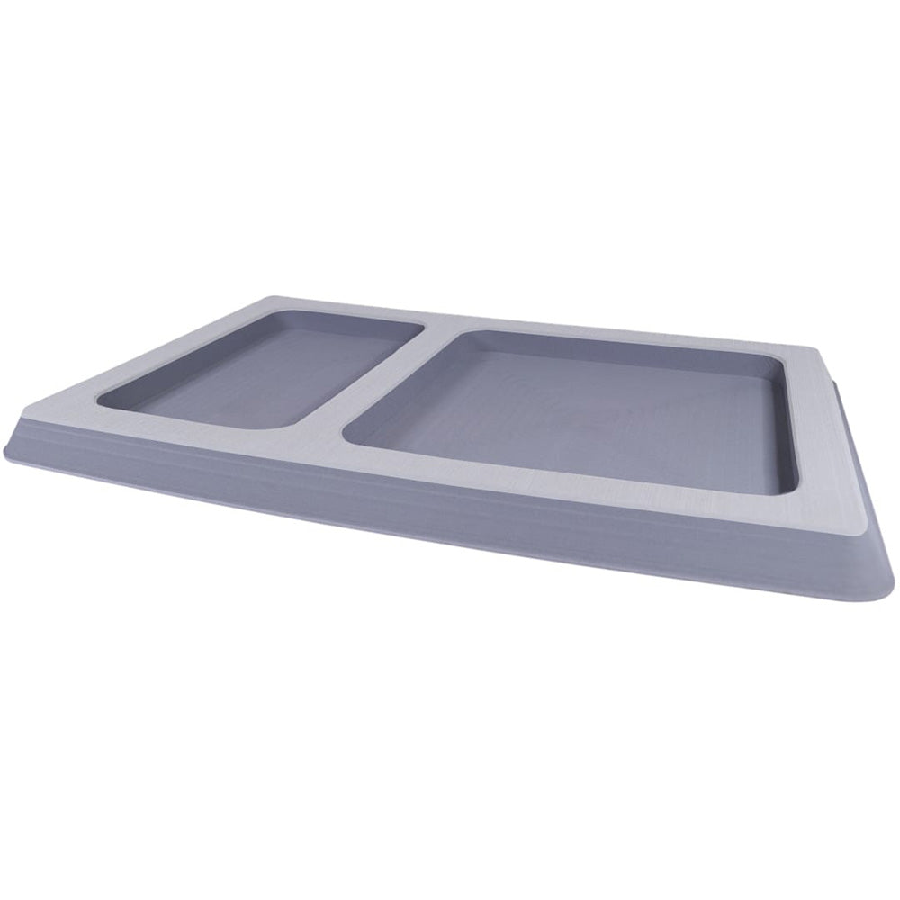 SeaDek 53615-22516 Combo Dash Pocket - Cool Gray/Storm Grey
