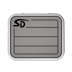 SeaDek 53637-80066 YETI Roadie 24 Teak Cooler Pad - 6mm - Storm Grey/Black