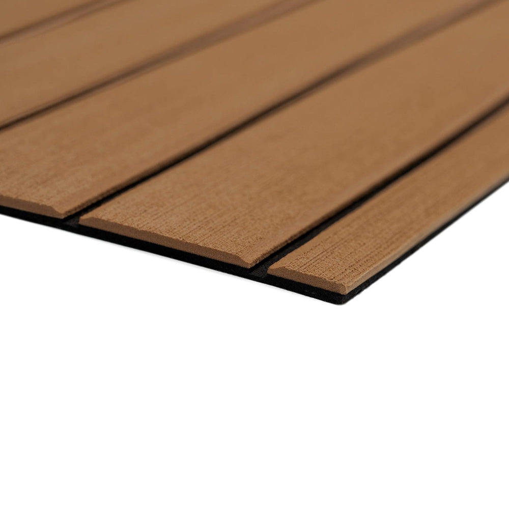 SeaDek 32279-80070 40" x 80" 6mm Teak Full Sheet - Brushed Texture - Brown/Black (1016mm x 2032mm x 6mm)