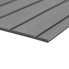 SeaDek 32279-81029 40" x 80" 6mm Teak Full Sheet - Brushed Texture - Storm Grey/Dark Grey (1016mm x 2032mm x 6mm)