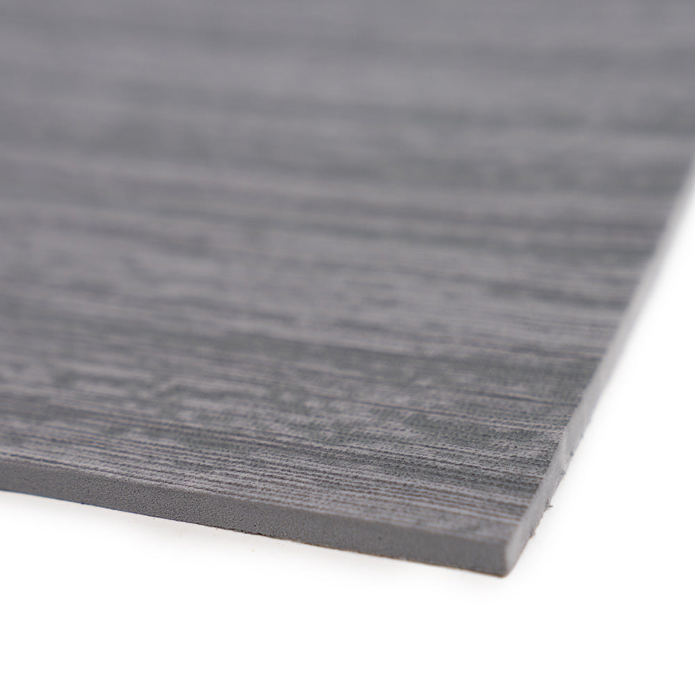 SeaDek 45224-87467 40" x 80" 5mm Full Sheet - Wood Grain Laser Pattern - Storm Grey (1016mm x 2032mm x 5mm)