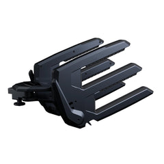 PTM Edge P13491-9010TEBBK ClampForce 3.0 Clamping Wake Board Rack - Pair - Black