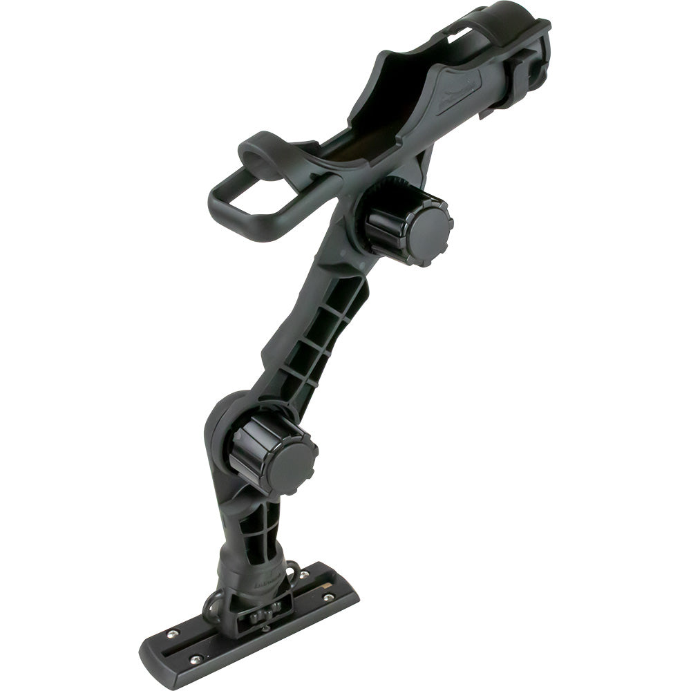 Sea-Dog 325425-1Triple Threat Rod Holder - Track Mount Base w/6" Extension