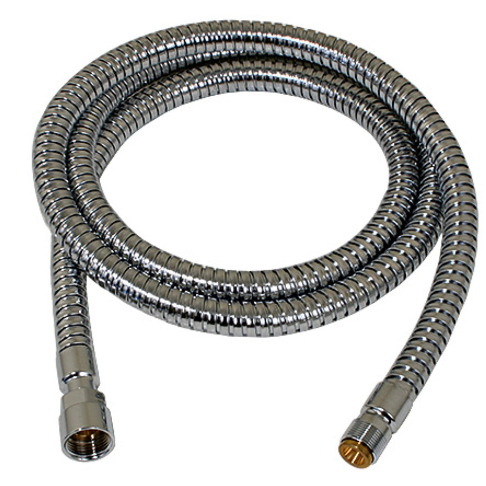 Scandvik 10271P 5' Chrome Flex Hose f/Elbow Sprayer Handles