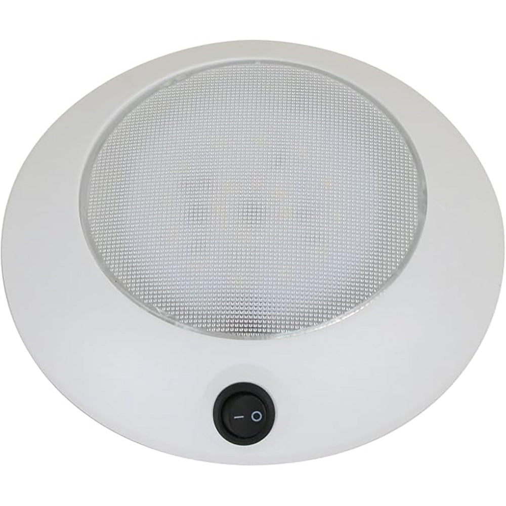 Scandvik 41340P 5.5" Dome Light w/Switch - 12V