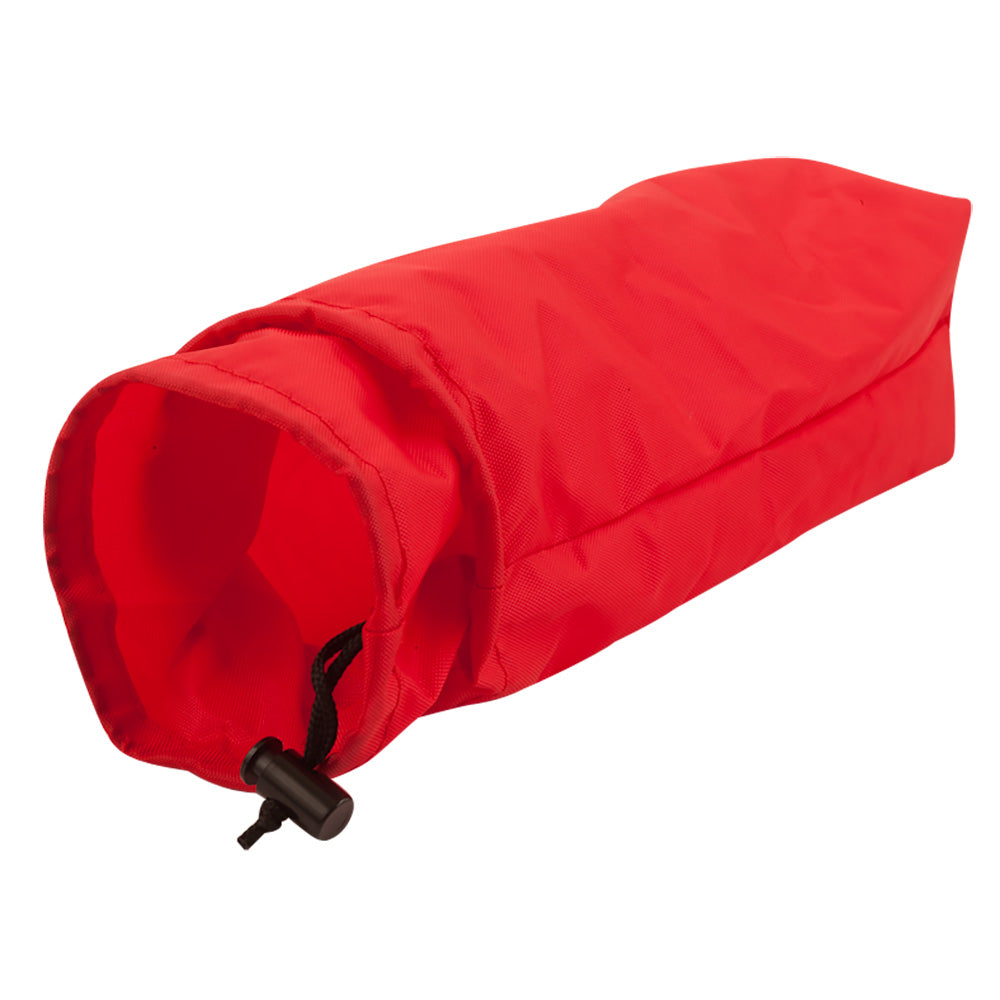 Sea-Dog 337149R-1Nylon Deck Plate Bag - 4" x 10" - Red