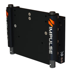 IMPULSE 75053-B XL 6" Set Back Electric Jack Plate w/Standard Control - Black Anodize