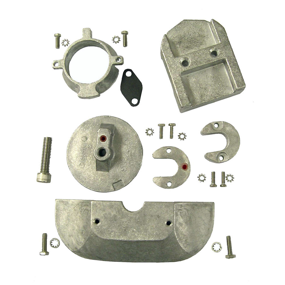 Performance Metals 10059A Mercruiser Alpha 1 Gen 2 Complete Anode Kit - Aluminum