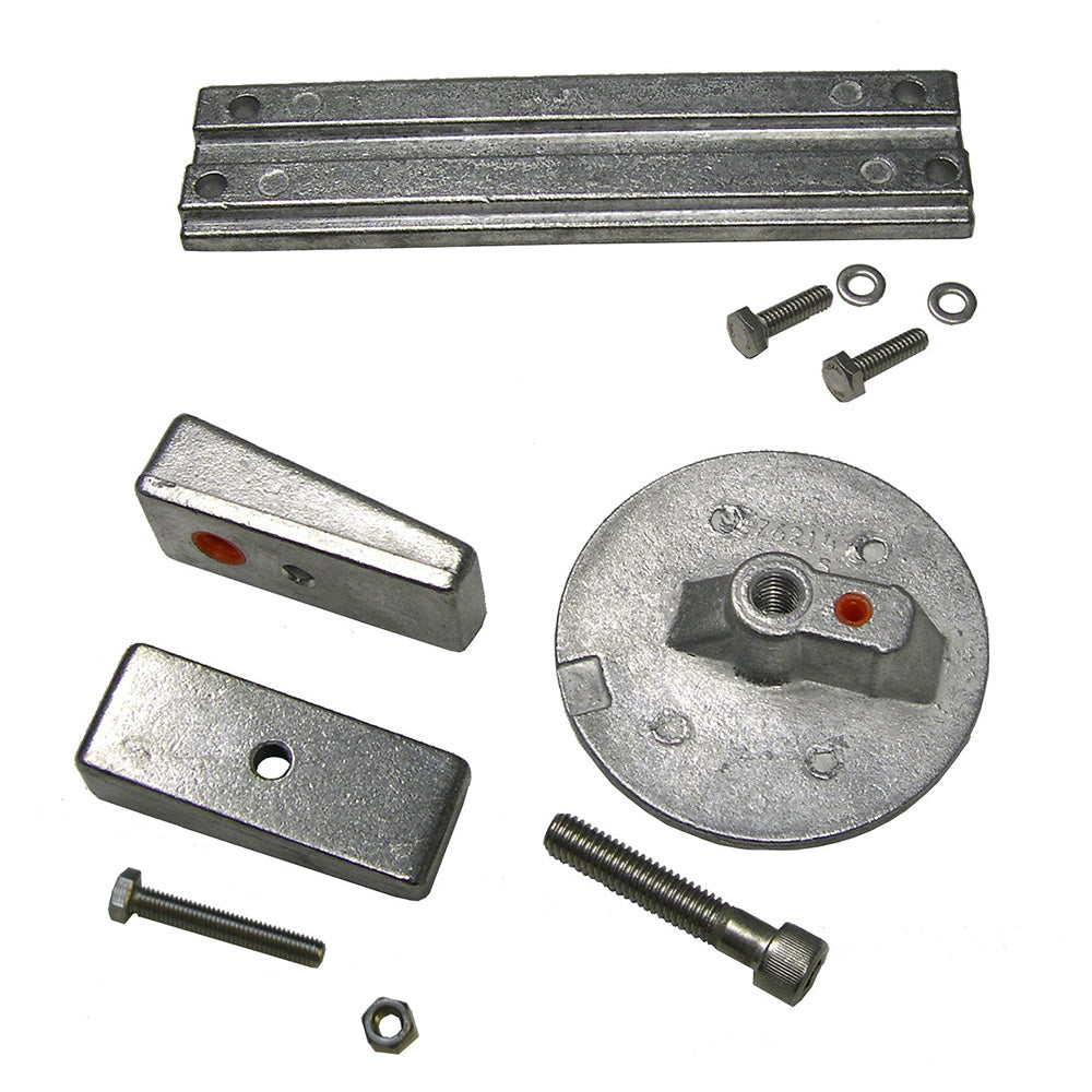 Performance Metals 10202A Mercury Verado 4 & Optimax Complete Anode Kit - Aluminum