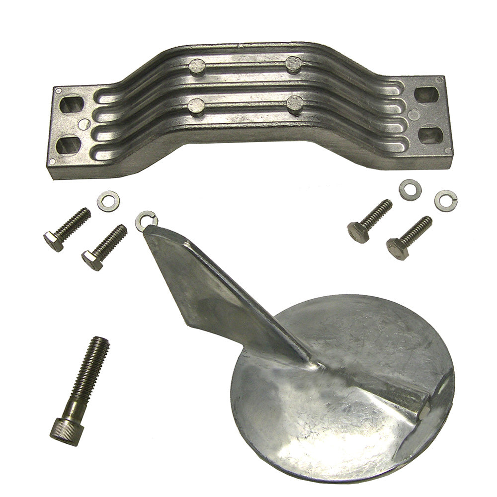 Performance Metals 10184A Yamaha Counter Rotating 150HP Outboard Complete Anode Kit - Aluminum