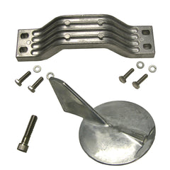 Performance Metals 10184A Yamaha Counter Rotating 150HP Outboard Complete Anode Kit - Aluminum