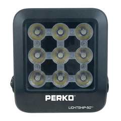 Perko 1643050F0B Lightship 50 LED High Performance Floodlight - 12/24V - Black