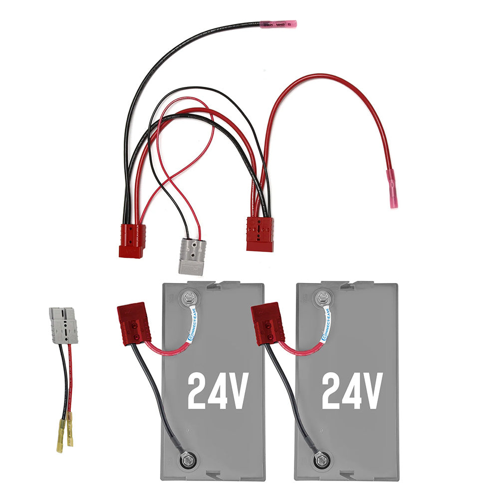 Connect-Ease RCE224VCHK 24V Parallel Kit f/2 24V Batteries to 1 Motor