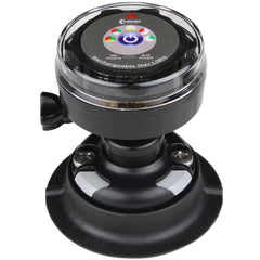 Lunasea LLB-72BK-UB-01 Rechargeable Tri-Color Portable Navigation Light w/RailBlaza Quikport Mount - Black