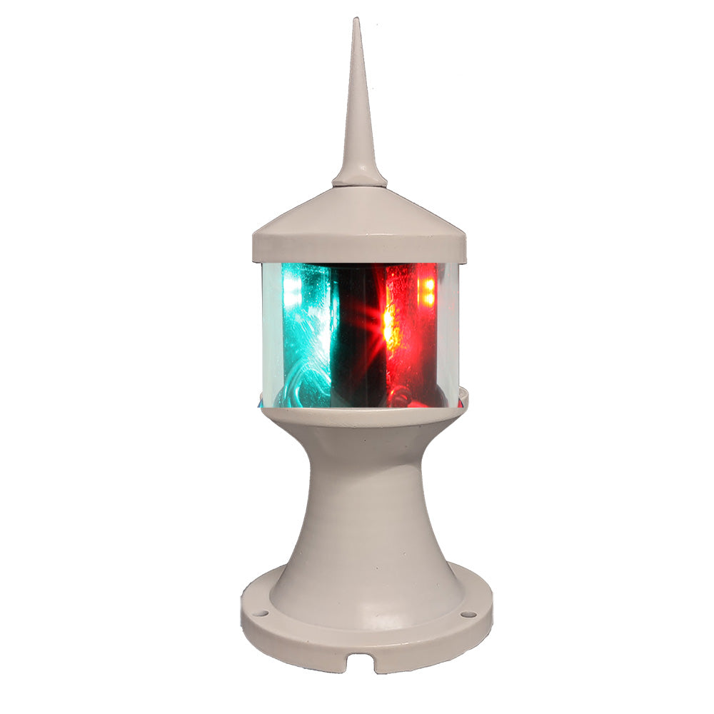 Lunasea LLB-73BK-01-WB Tri-Color/Anchor Zero Emission Light Fixture - 12V - White