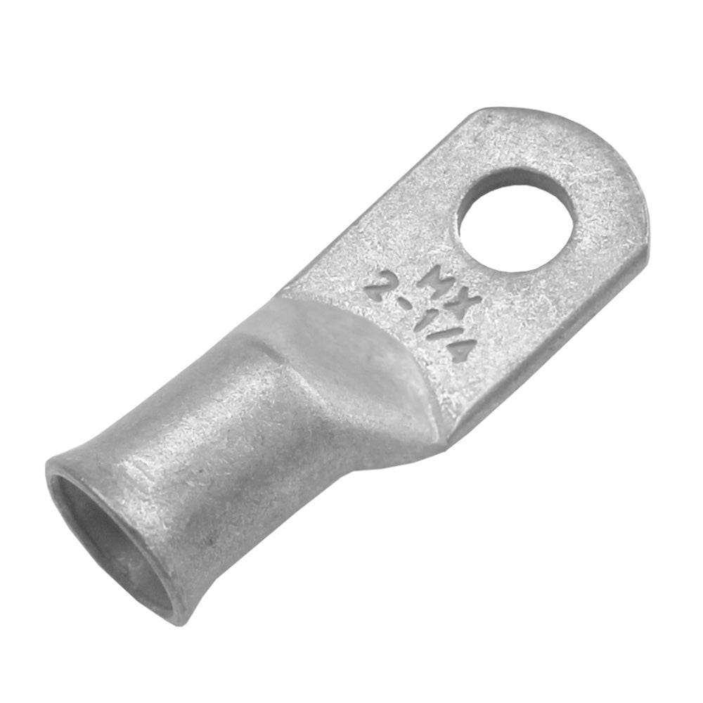 Pacer TAE2-14R-10 Tinned Lug 2 AWG - 1/4" Stud Size - 10 Pack