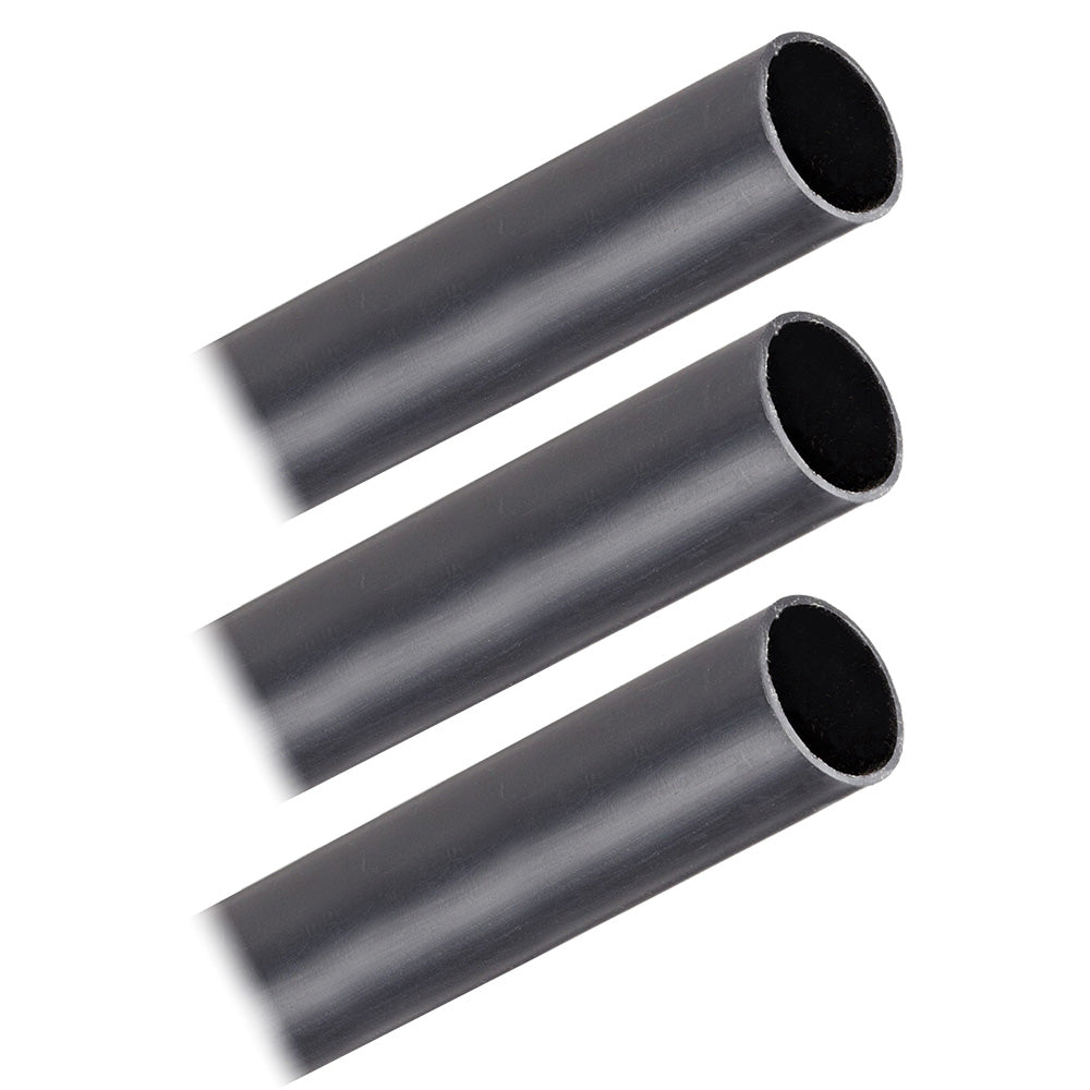 Pacer BHW3/4-12BK-3 Battery Cable Heavy Wall Heat Shrink Tubing - 3/4" x 12" - Black (3-Pieces)
