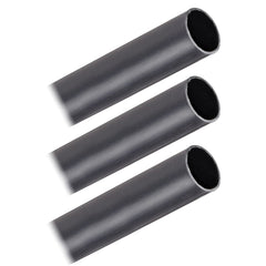 Pacer BHW3/4-12BK-3 Battery Cable Heavy Wall Heat Shrink Tubing - 3/4" x 12" - Black (3-Pieces)