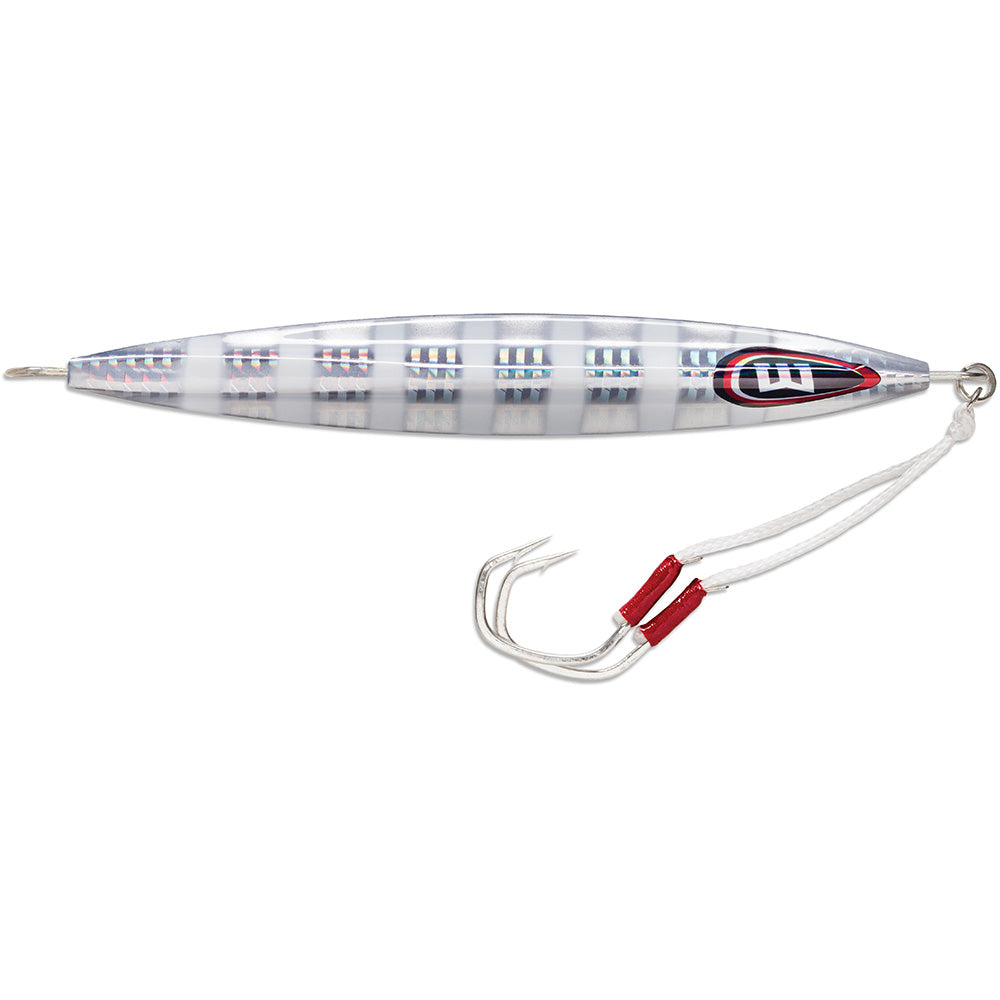 Williamson KSJX220SB Kensaki 220 Jig - 6.75" - 7-3/4oz - Silver Blink