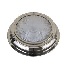 Scandvik 41324P LED Dome Light - Traditional - Stainless Steel - 5.5" - 12V