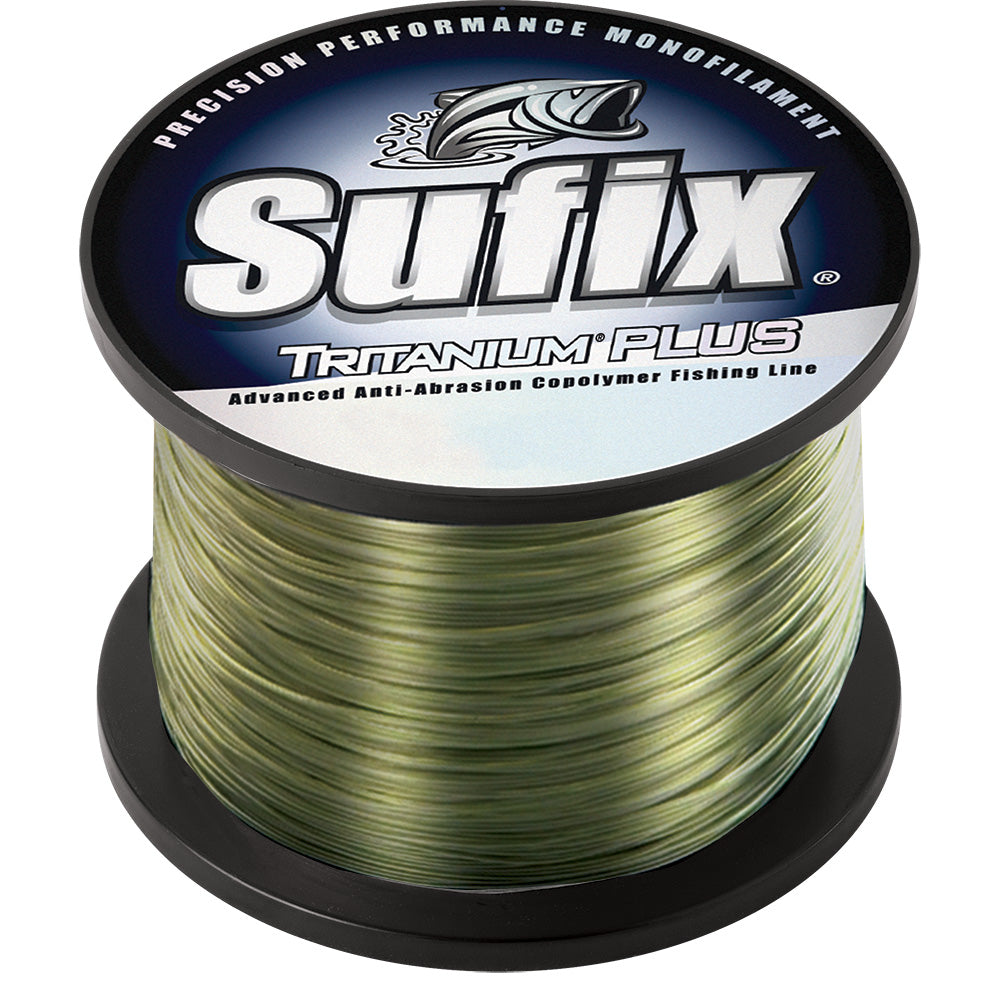 Sufix 696-250G Tritanum Plus - 50lb - Dark Green - 1270 yds