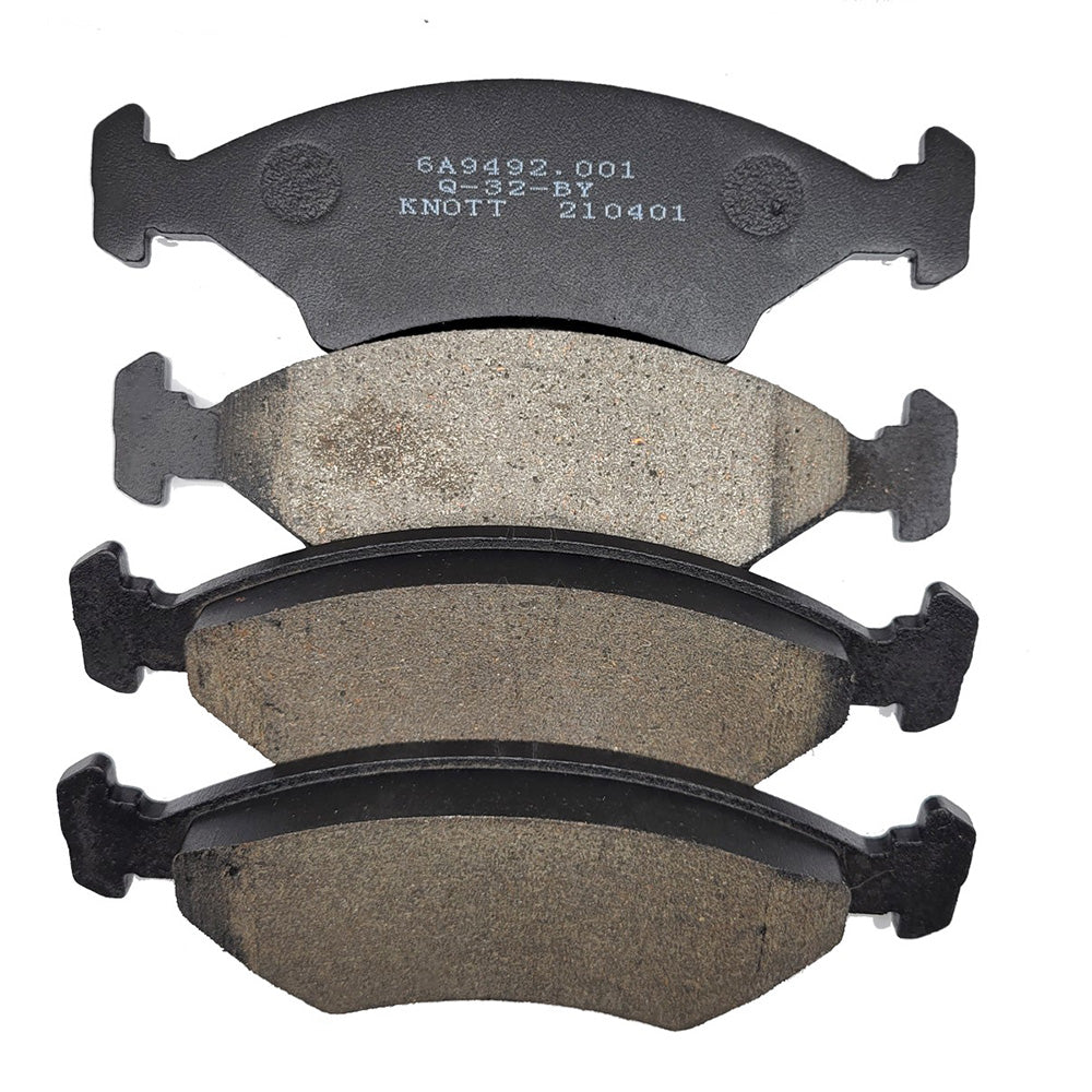 Load Rite 4265.65K Brake Pads 10 & 12" Disc Full Axle 2 Sets Inner & Outer