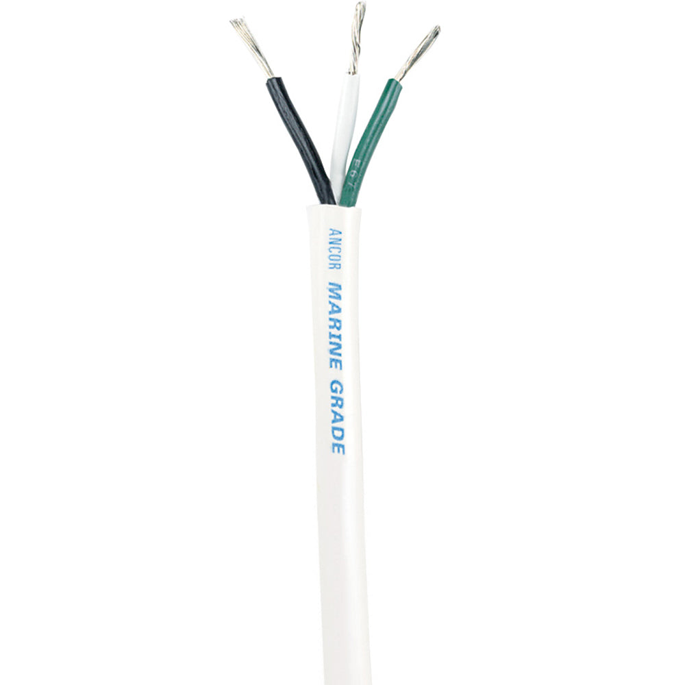 Ancor 1315-FT White Triplex Cable - 14/3 - Sold by the Foot