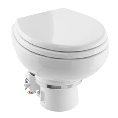 Dometic 9610007270 MasterFlush MF 7120 - White - Electric Macerating Toilet w/Orbit Base & Slow Close Seat - Freshwater - 12V