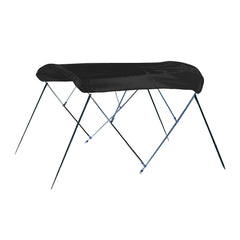 Carver A4675UB-02 3 Bow 4675U Bimini Top with Boot - Black Acrylic