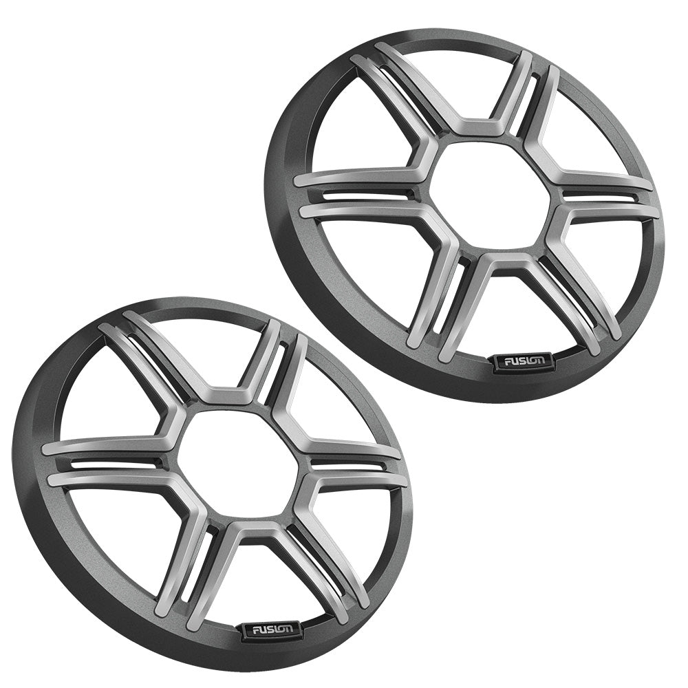 Fusion 010-13291-00 Apollo 7.7" Sports Grey Speaker Grilles (Pair)