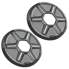 Fusion 010-13291-10 Apollo 7.7" Shielded Grey Speaker Grilles (Pair)
