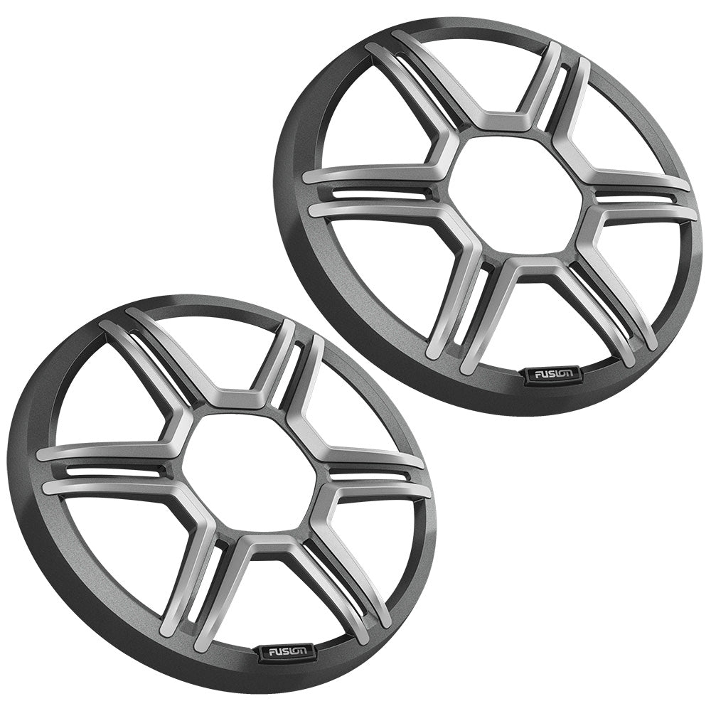 Fusion 010-13292-00 Apollo 8.8" Sports Grey Speaker Grilles (Pair)