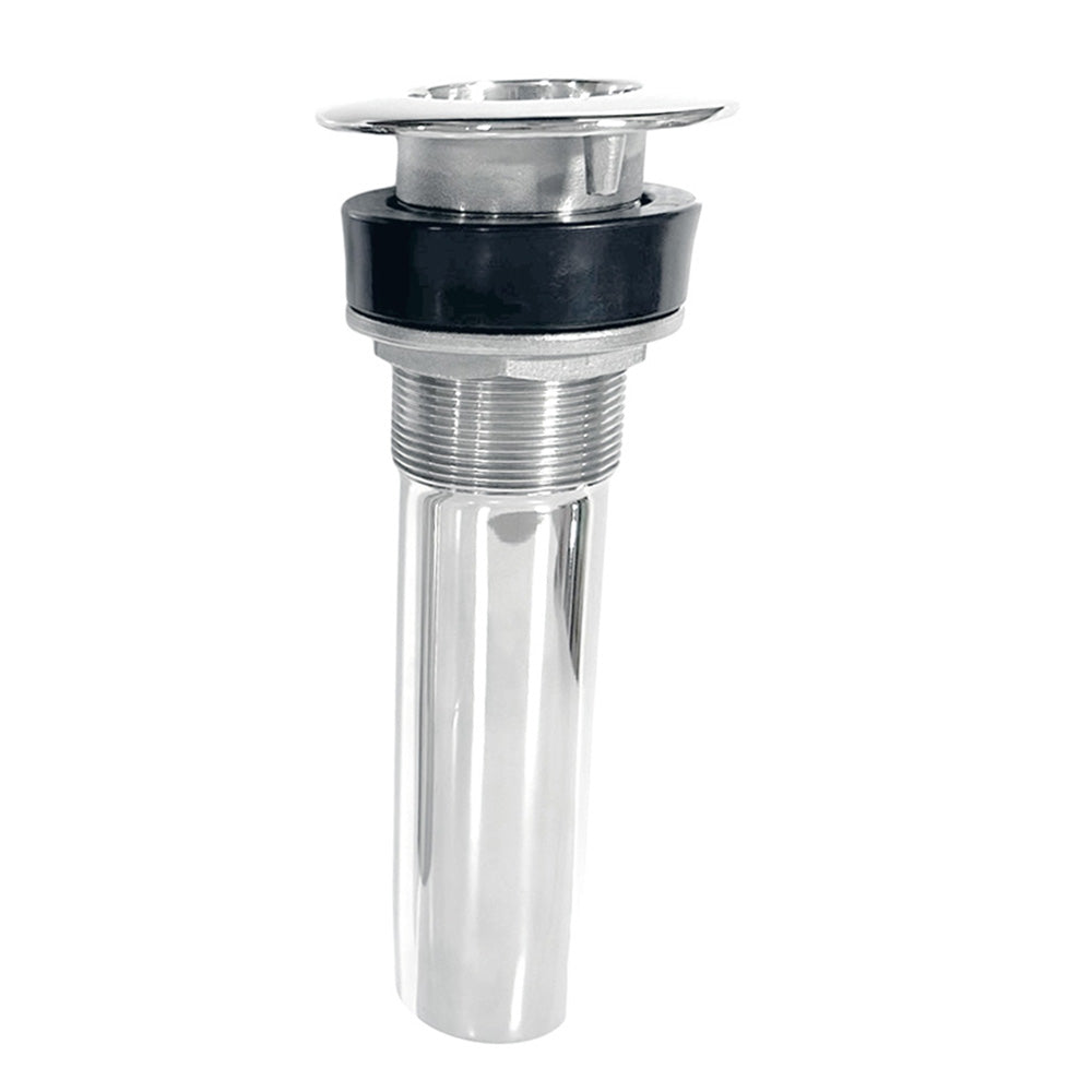 Tigress 77277 9" 0-Degree Rod Holder - Screwless - Stainless Steel