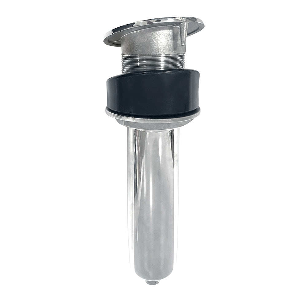 Tigress 77279 10.5" 15-Degree Swivel Rod Holder - Screwless - Stainless Steel