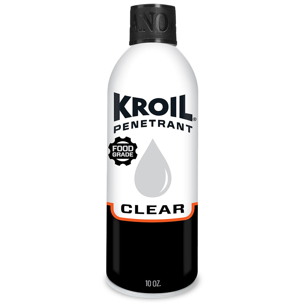 Kroil CKS102 Clear Food Grade Penetrating Oil - Aerosol - 10oz Can